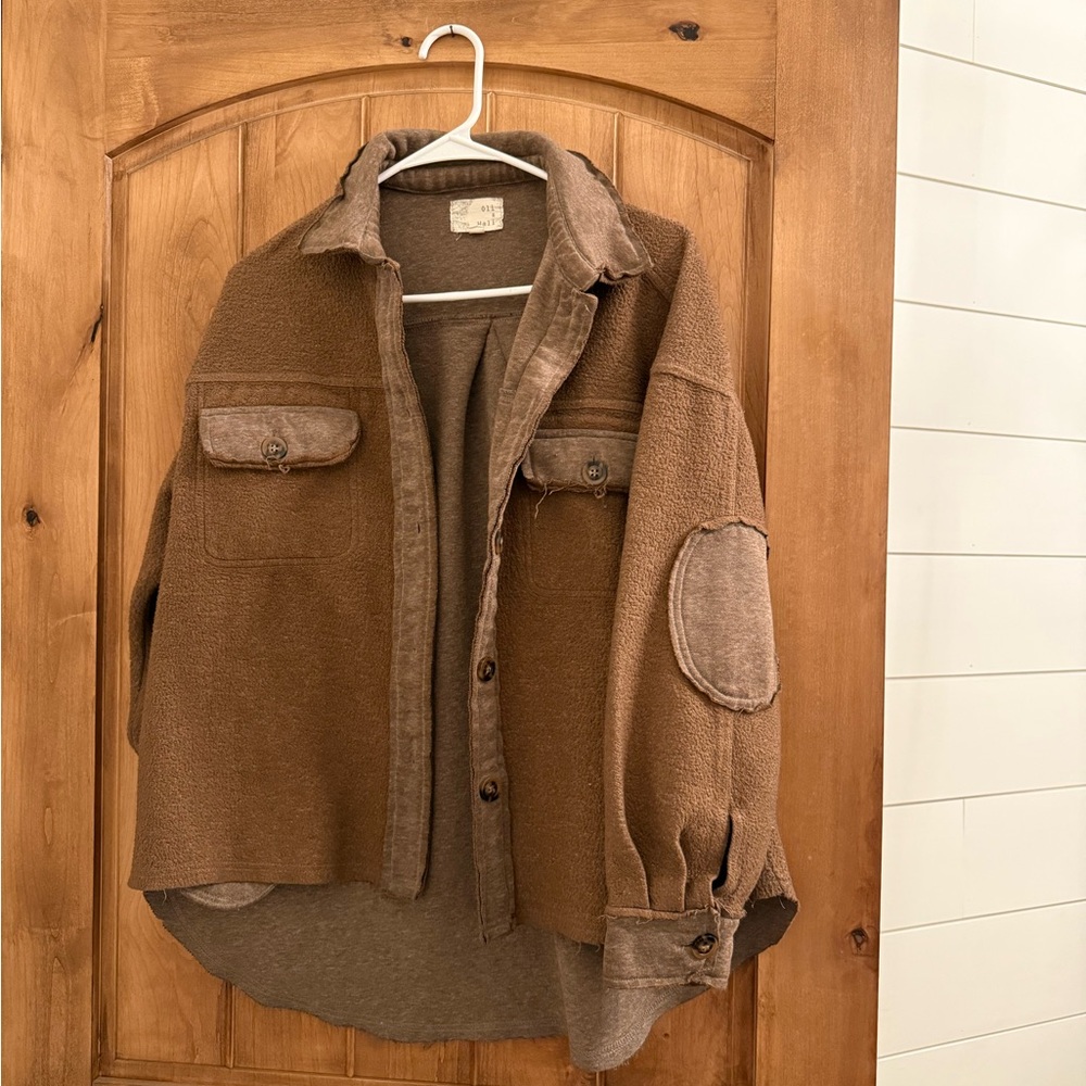 Oli & Hali Brown Button Up Jacket